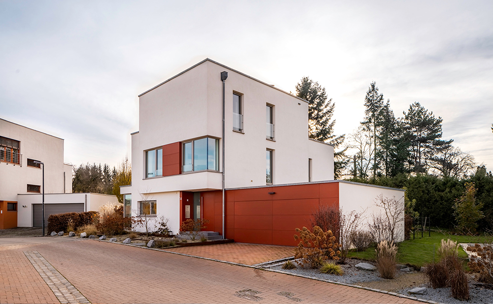 Außenperspektive Einfamilienhaus in Pfaffenhofen