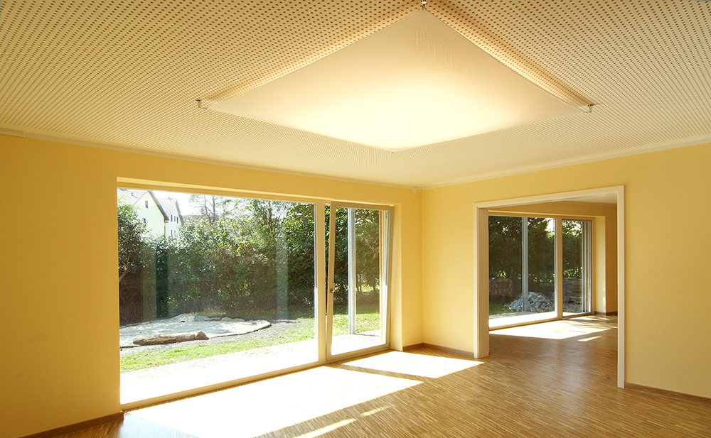 Innenperspektive Kinder- und Jugendhaus Friedenskirche in Dachau